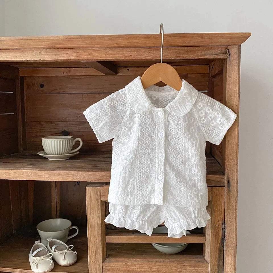 Grace Embroided Short Set