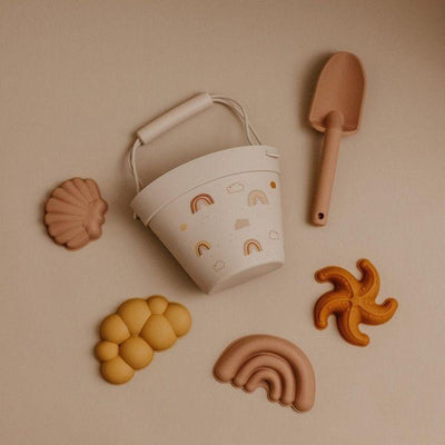 Happy Rainbow Silicone Beach Set