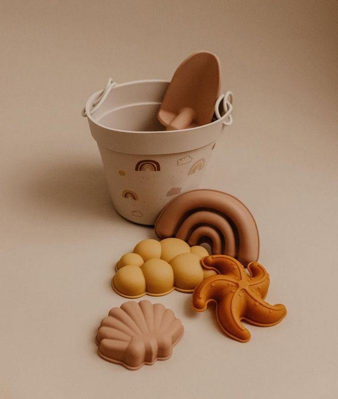 Happy Rainbow Silicone Beach Set