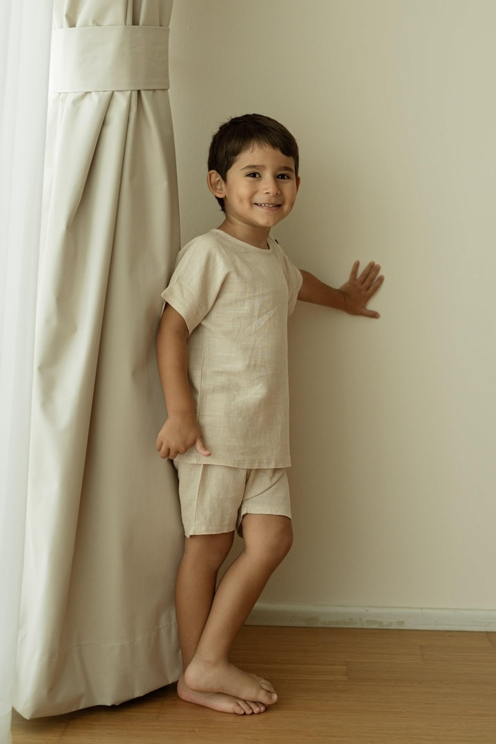 Harper Linen Short Set