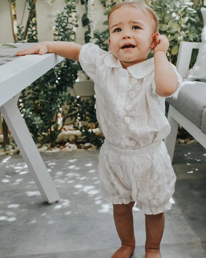 Grace Embroided Short Set