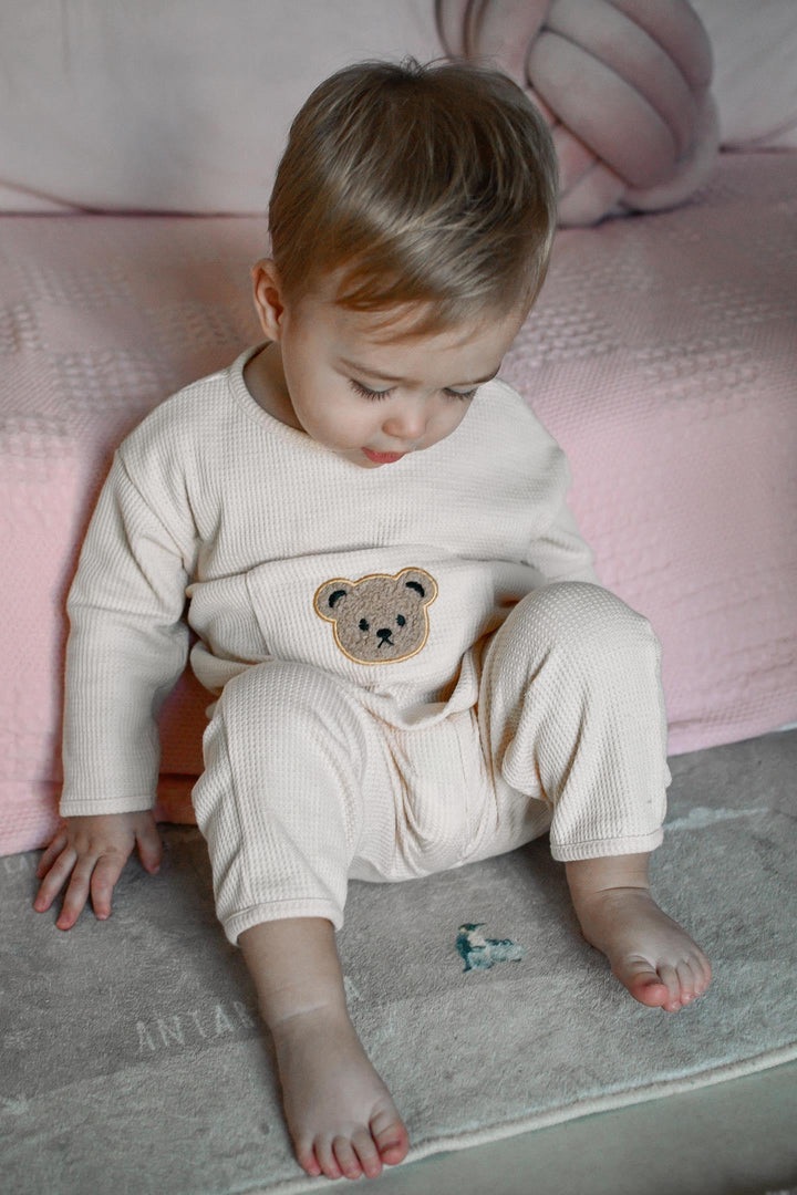 Bubsy Waffle Knit Set