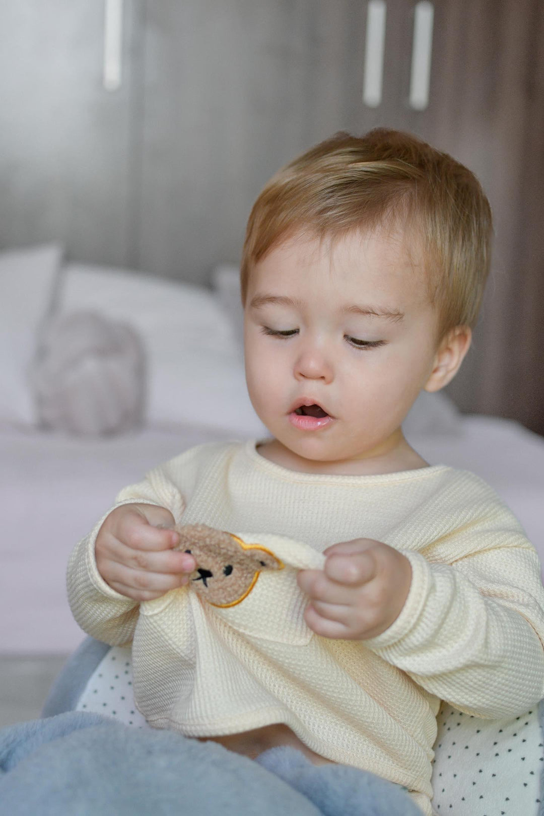 Bubsy Waffle Knit Set