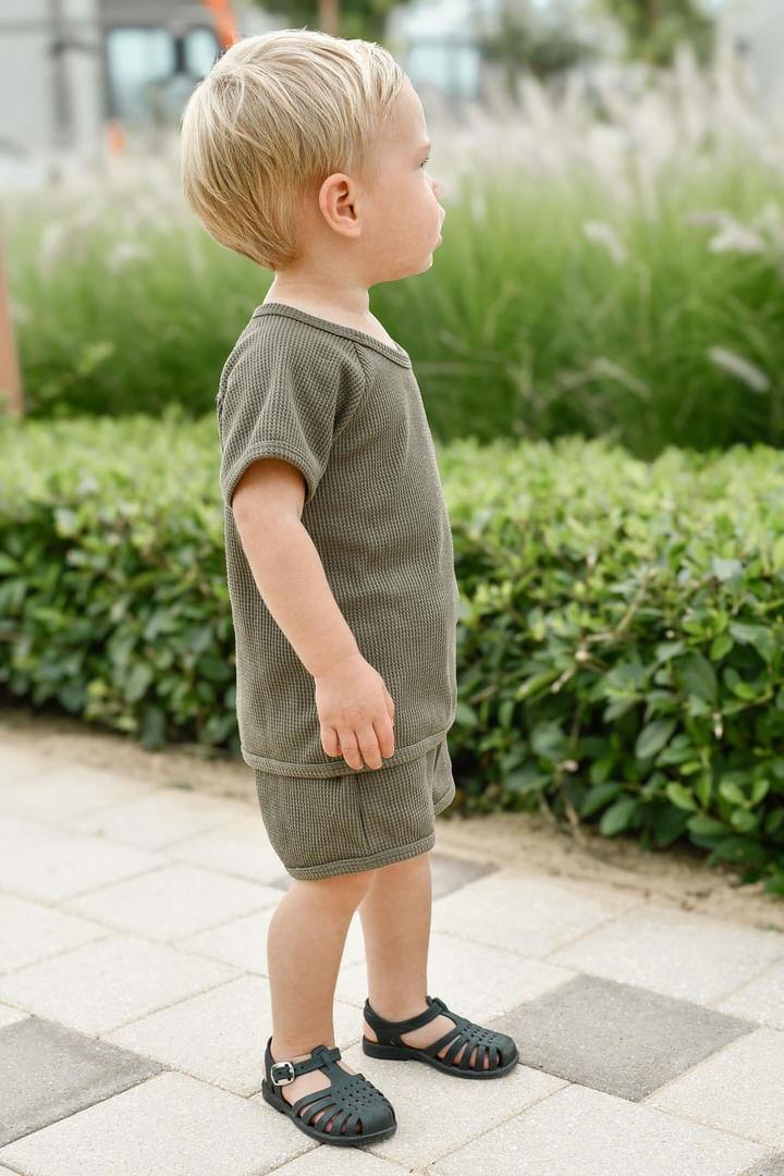 Raees Waffle Knit Set