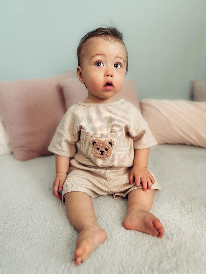 Ted Beige Short Set | Image 1
