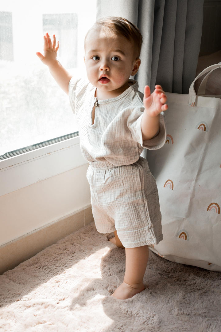 Noah Grey Short Set | Image 4