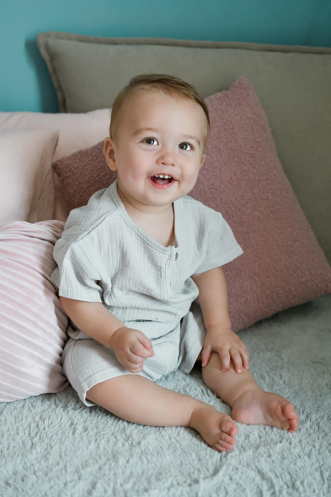 Noah Blue Short Set | Image 5