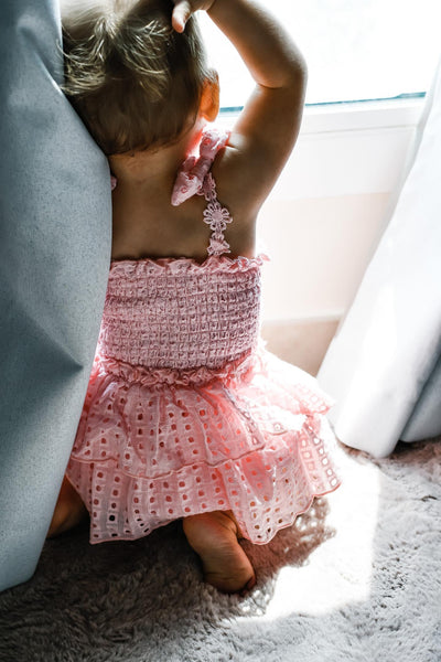 Chloe Pink Romper | Image 2