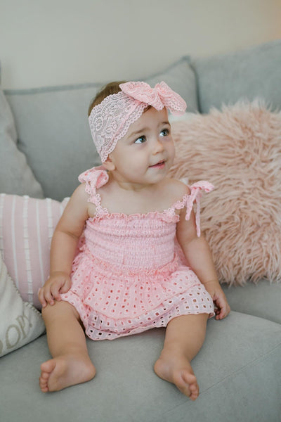 Chloe Pink Romper | Image 3