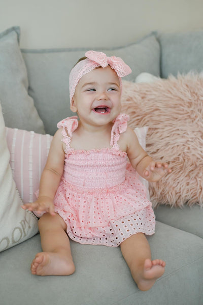 Chloe Pink Romper | Image 1