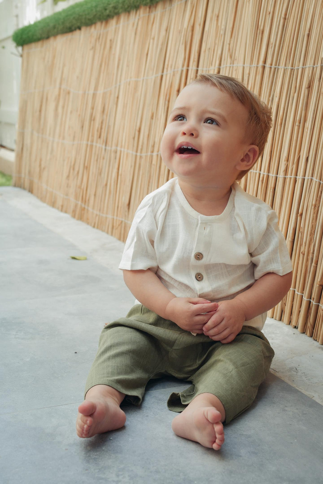 Linen Short Set