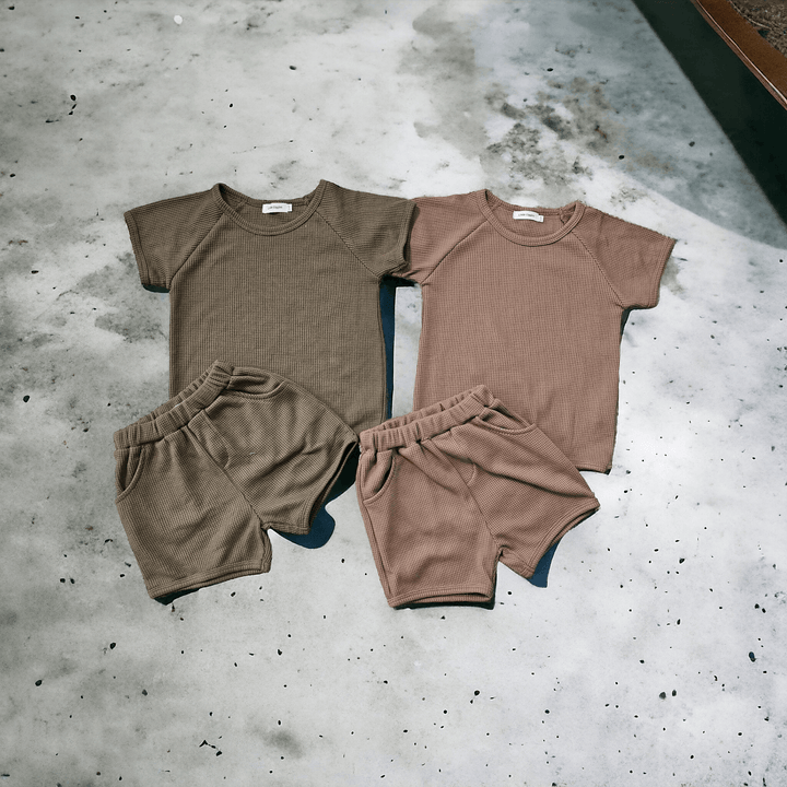 Raees Waffle Knit Set
