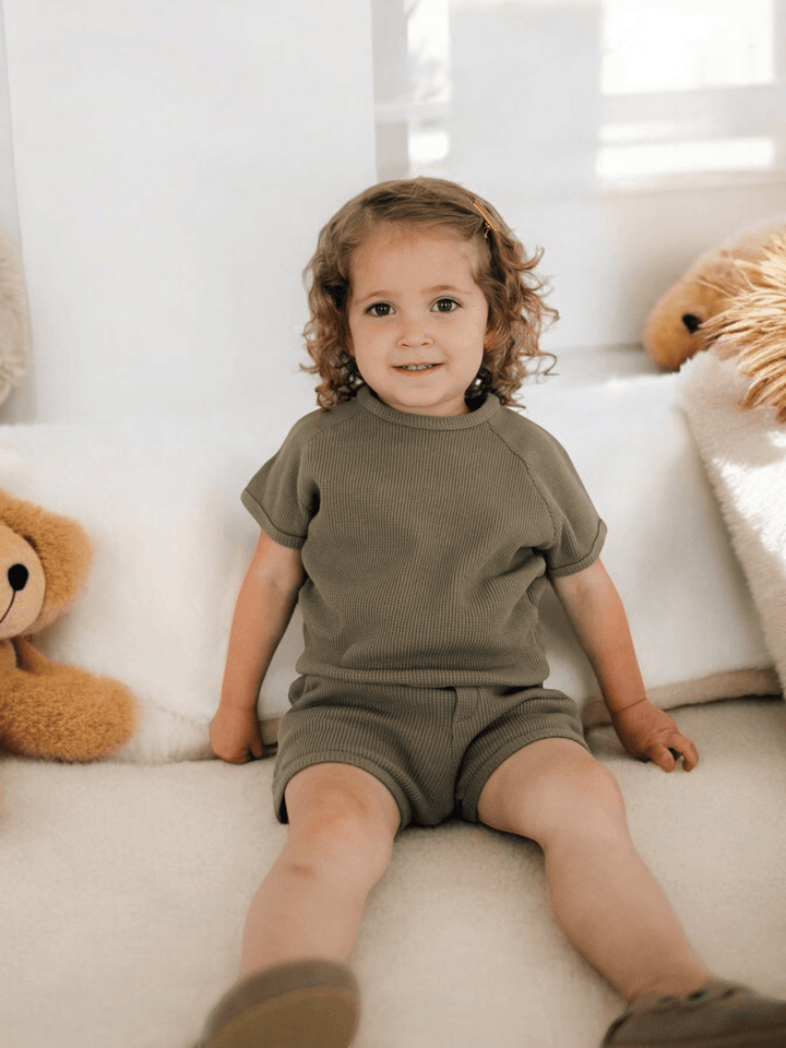 Raees Waffle Knit Set