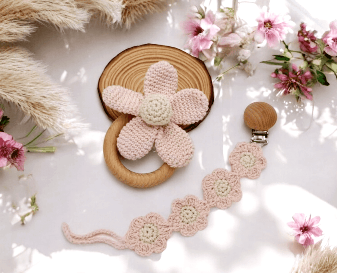 Crochet Flower Set
