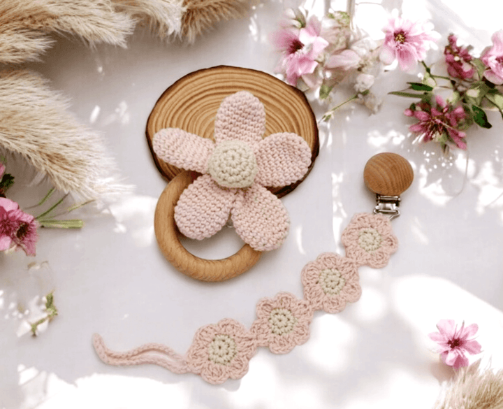 Crochet Flower Set