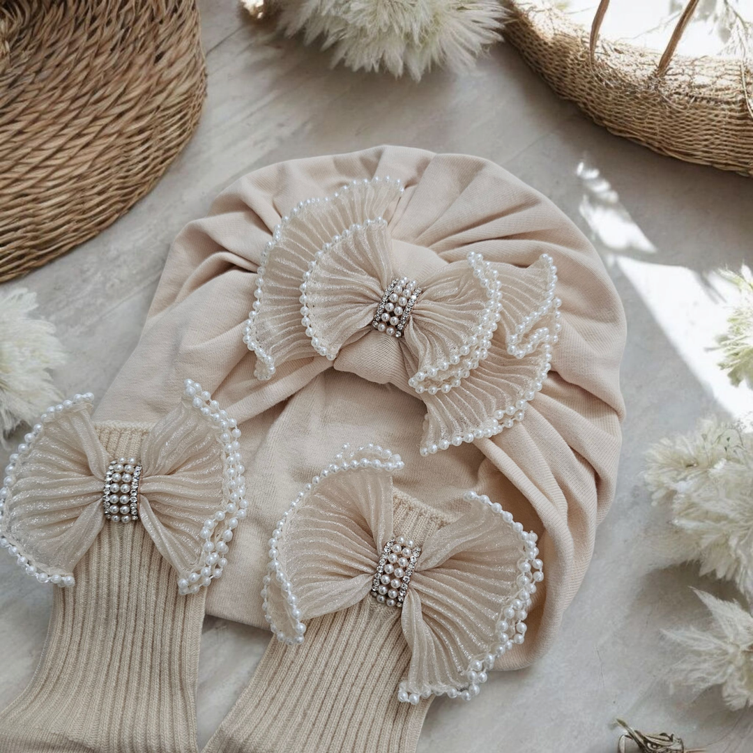 Amelia Turban &amp; Sock Set