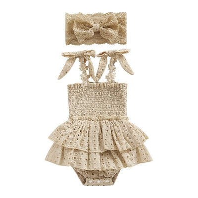 Chloe Beige Romper