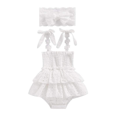 Chloe White Romper