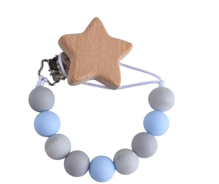 Starry Pacifier Clip