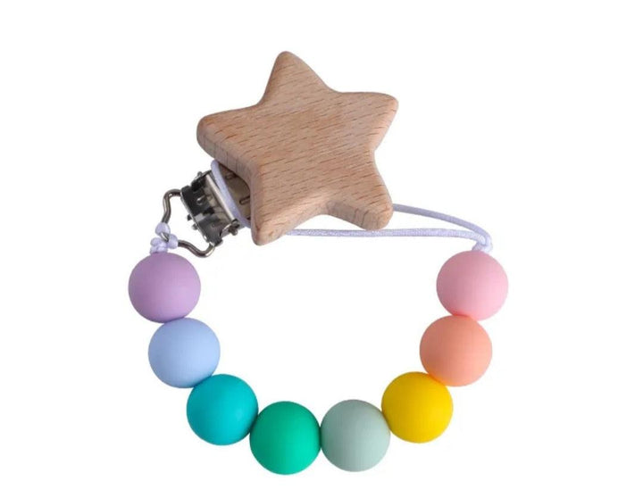 Starry Pacifier Clip