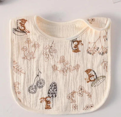 Cotton Muslin Bibs