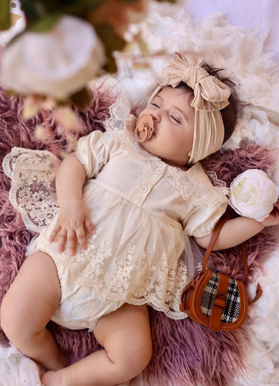 Anna Lace Romper