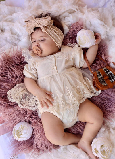 Anna Lace Romper