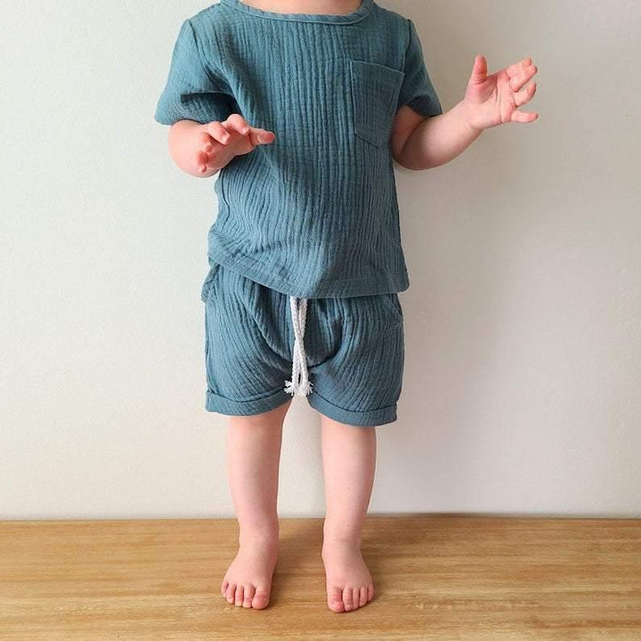 Muslin Cotton Short Set