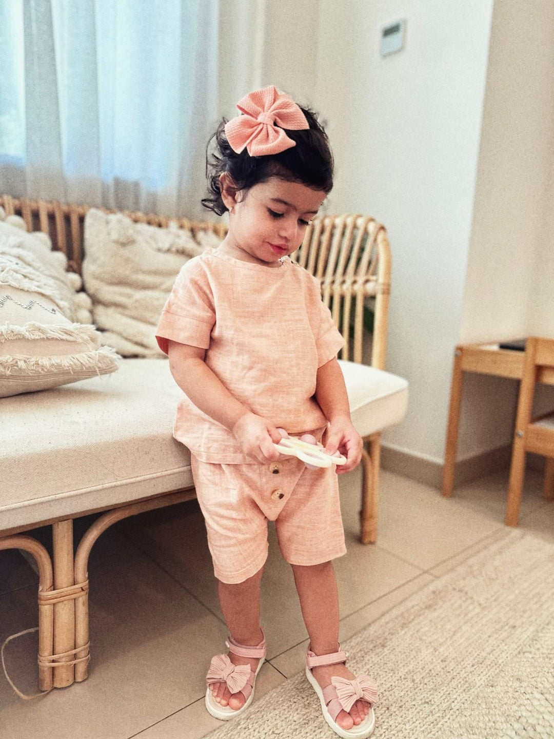 Harper Linen Short Set