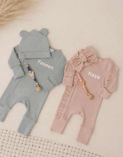Teddy Double Zipper