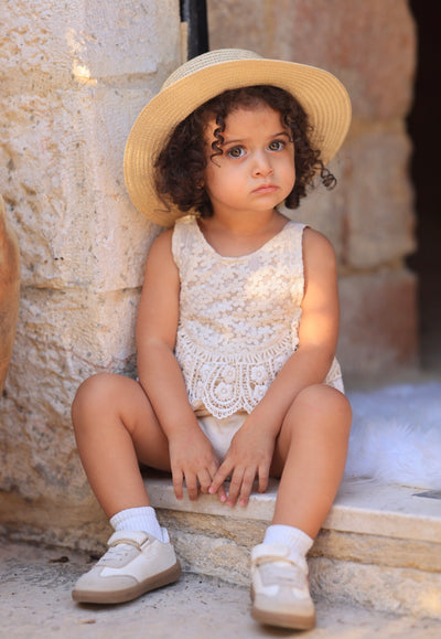 Delilah Lace Romper
