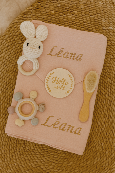 Pink Bunny Baby Gift Box