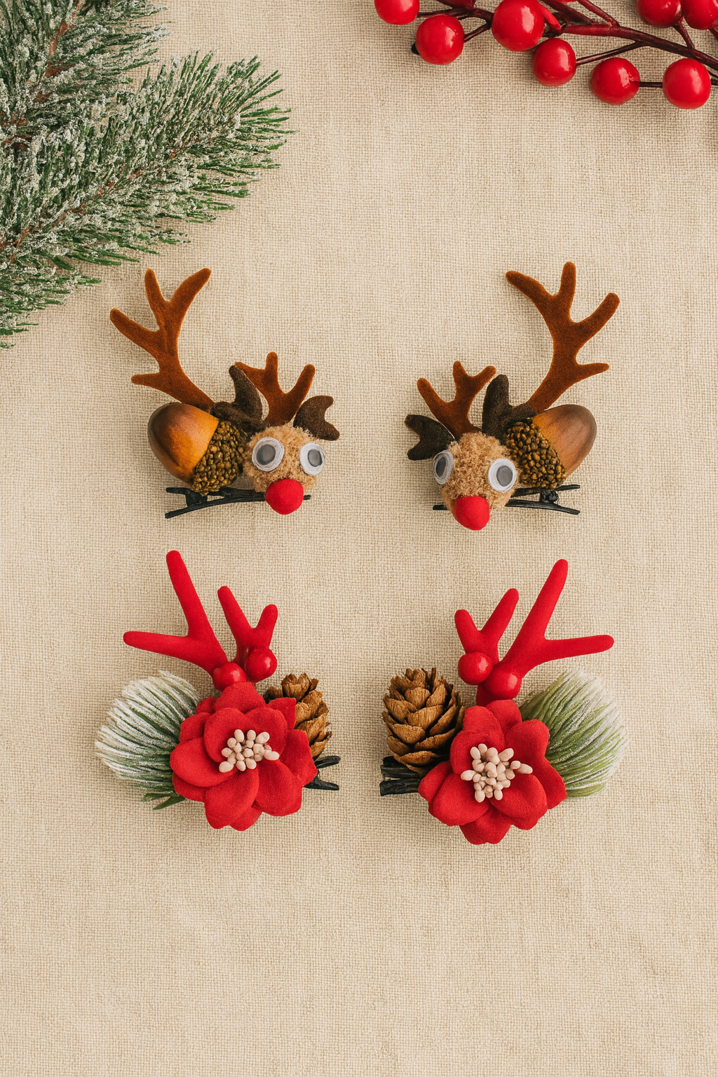 Christmas Ear Clips