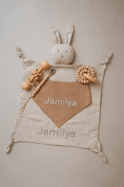 Beige Bunny Gift Set