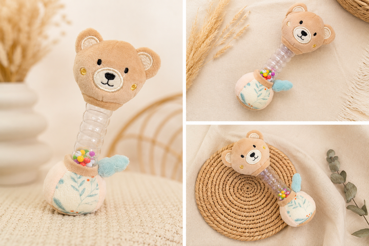 Teddy Bear Sensory Rattle