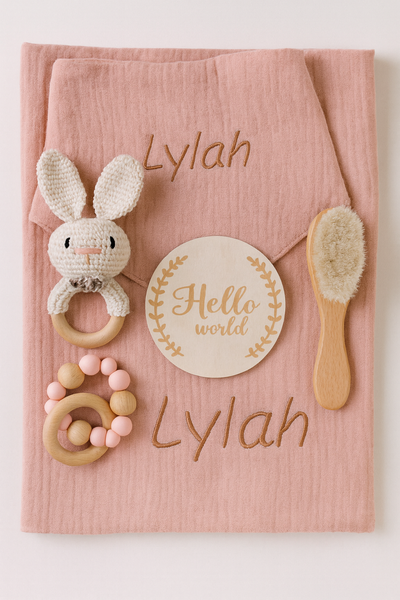 Pink Bunny Baby Gift Box