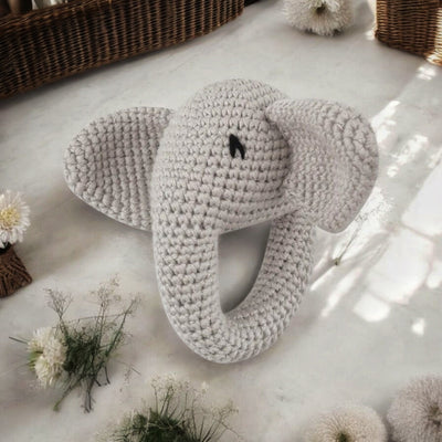 Handmade Elephant Rattle