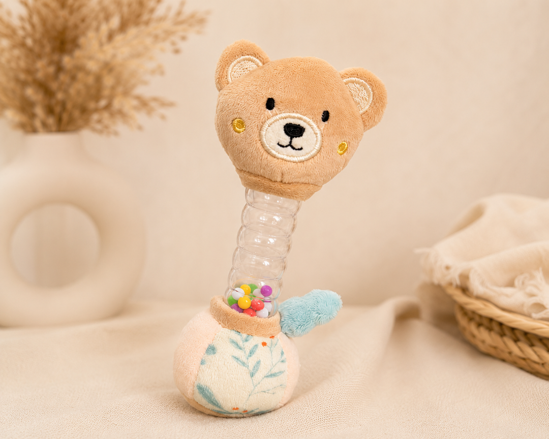 Teddy Bear Sensory Rattle