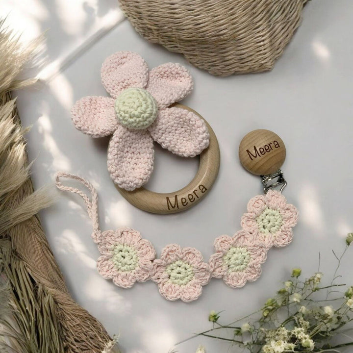 Crochet Flower Set