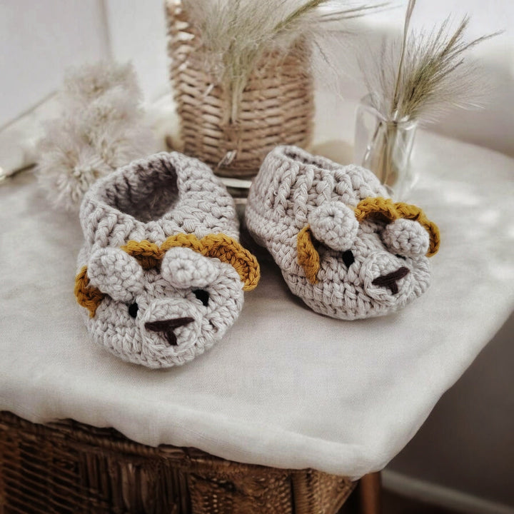 Lion Crochet Gift Set