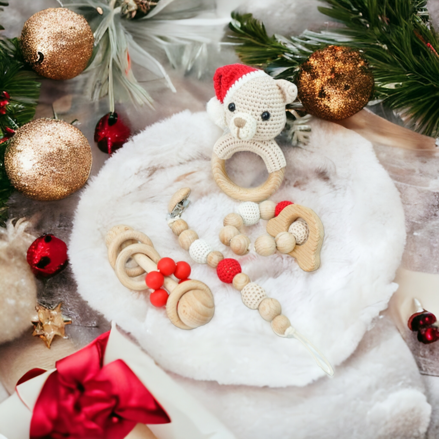 Santa Crochet Set