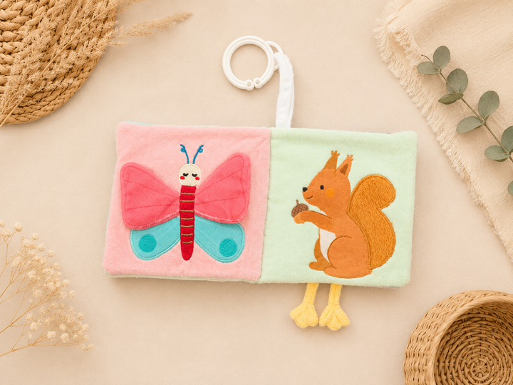 Rabbit Sensory Cloth Book
