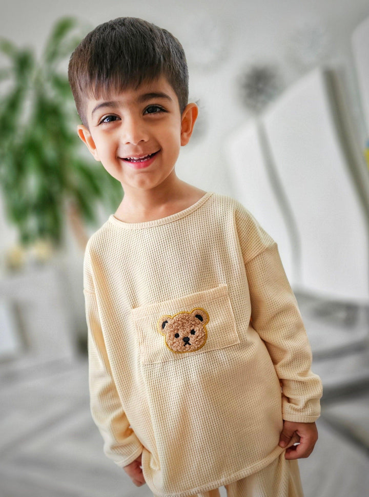 Bubsy Waffle Knit Set