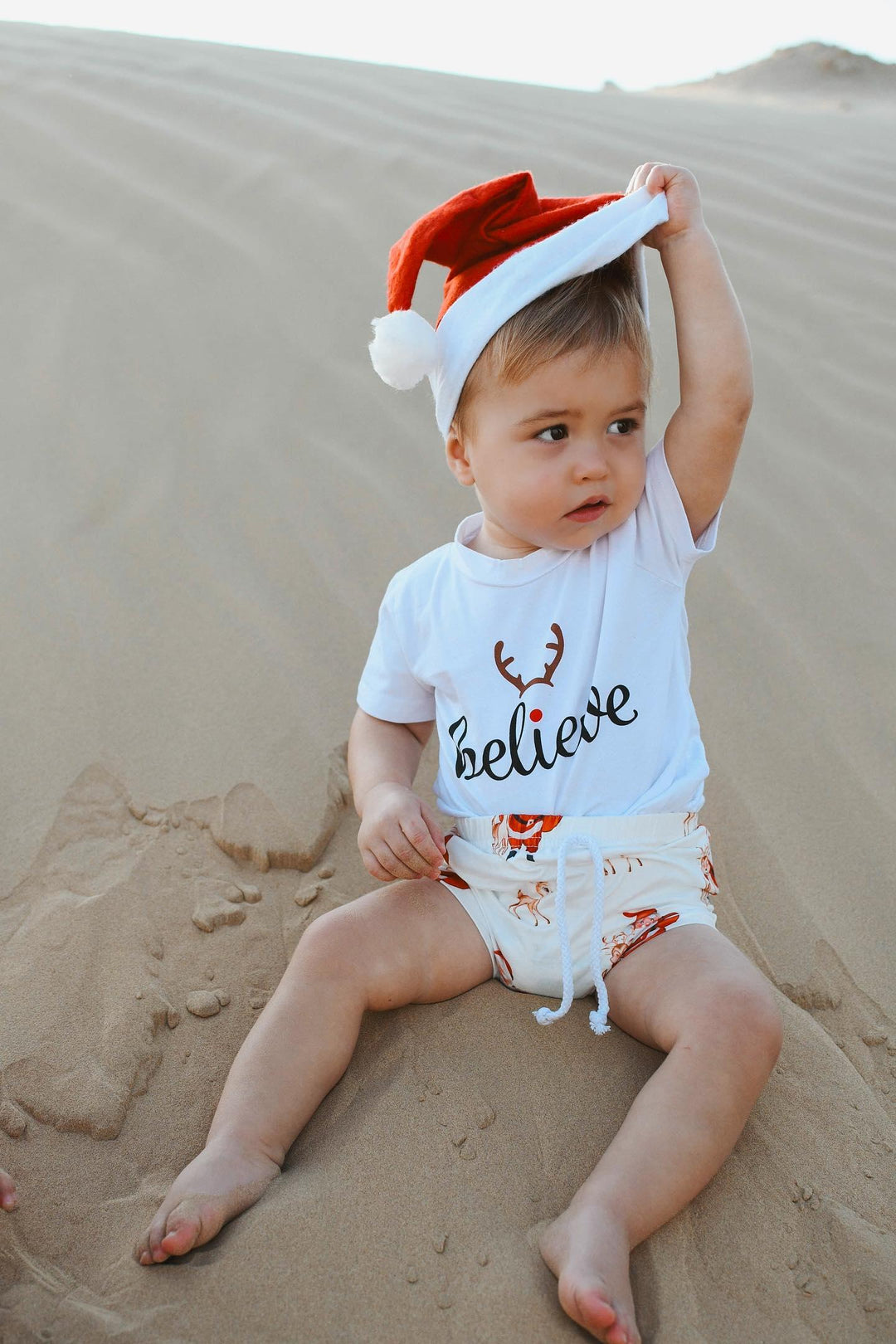 Believe Christmas Bloomer Set