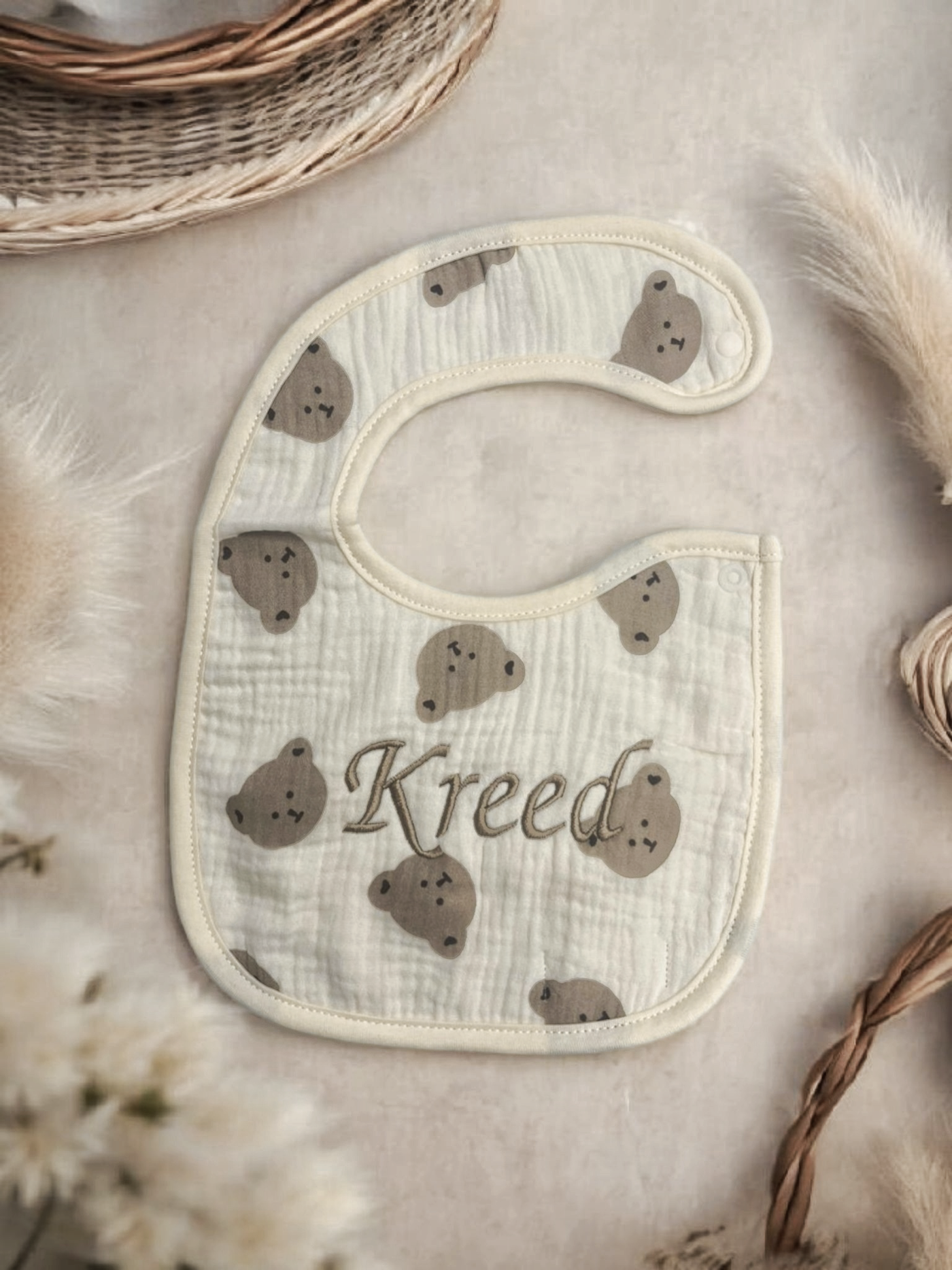 Cotton Muslin Bibs