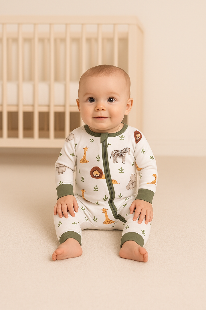 Printed Organic Bamboo Zippers