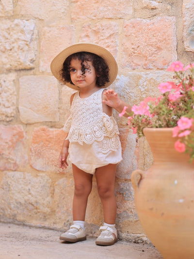 Delilah Lace Romper