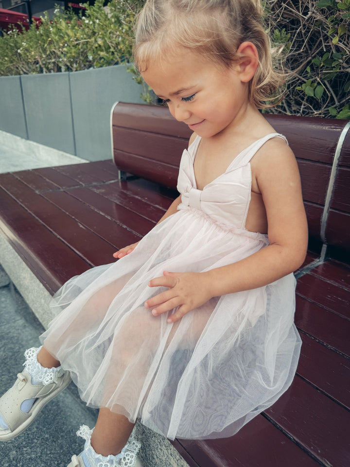 Violet Tulle Dress