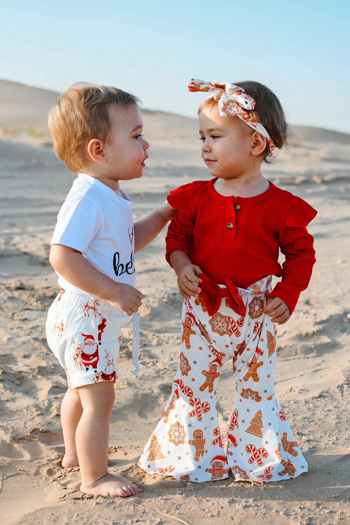 Believe Christmas Bloomer Set