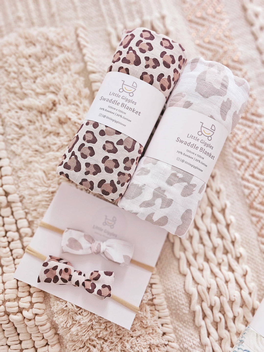 Leopard Swaddle Set